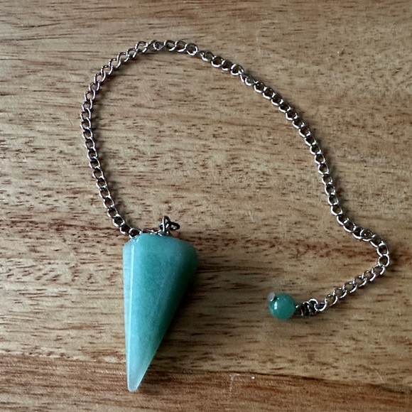 Amazonite Crystal Pendulum - Picture 2 of 4